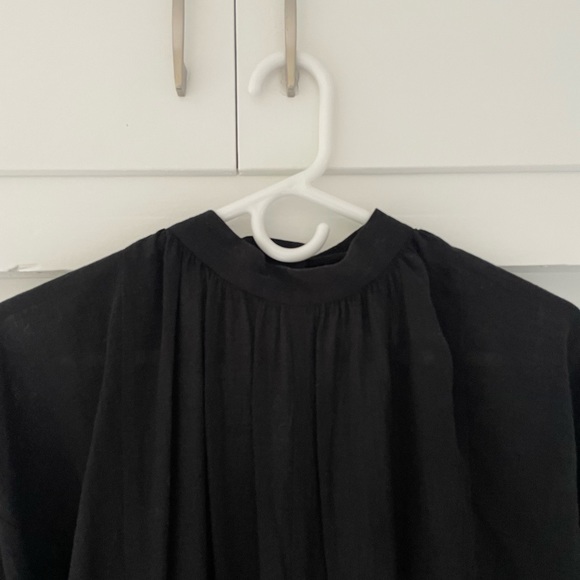 Apiece Apart Black Cut Out Aurora Dress - Picture 6 of 10